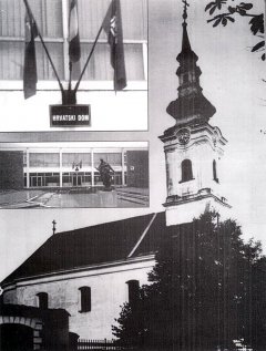 Glinska crkva prije rušenja